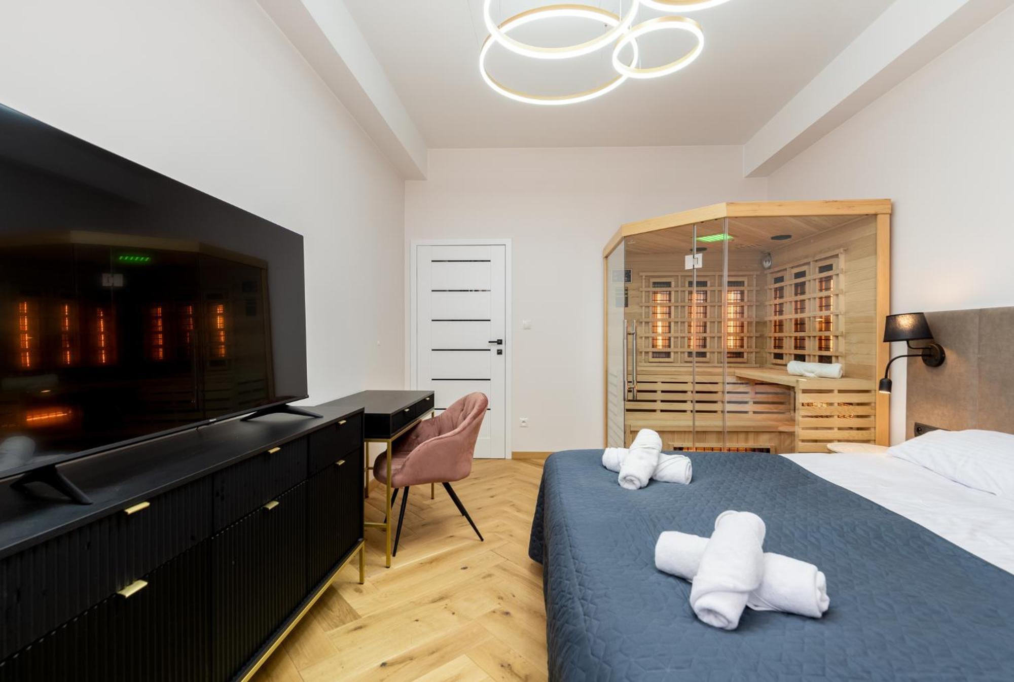 Spa Bedrooms With Sauna&Bath And Free Parking Krakow Exterior photo